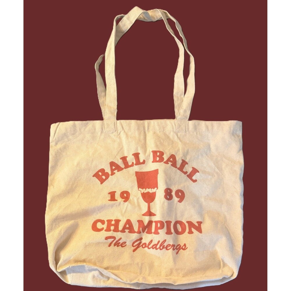 The Goldbergs TV Sitcom Official Merch—"Ball‑Ball" 1989 Champion Tote